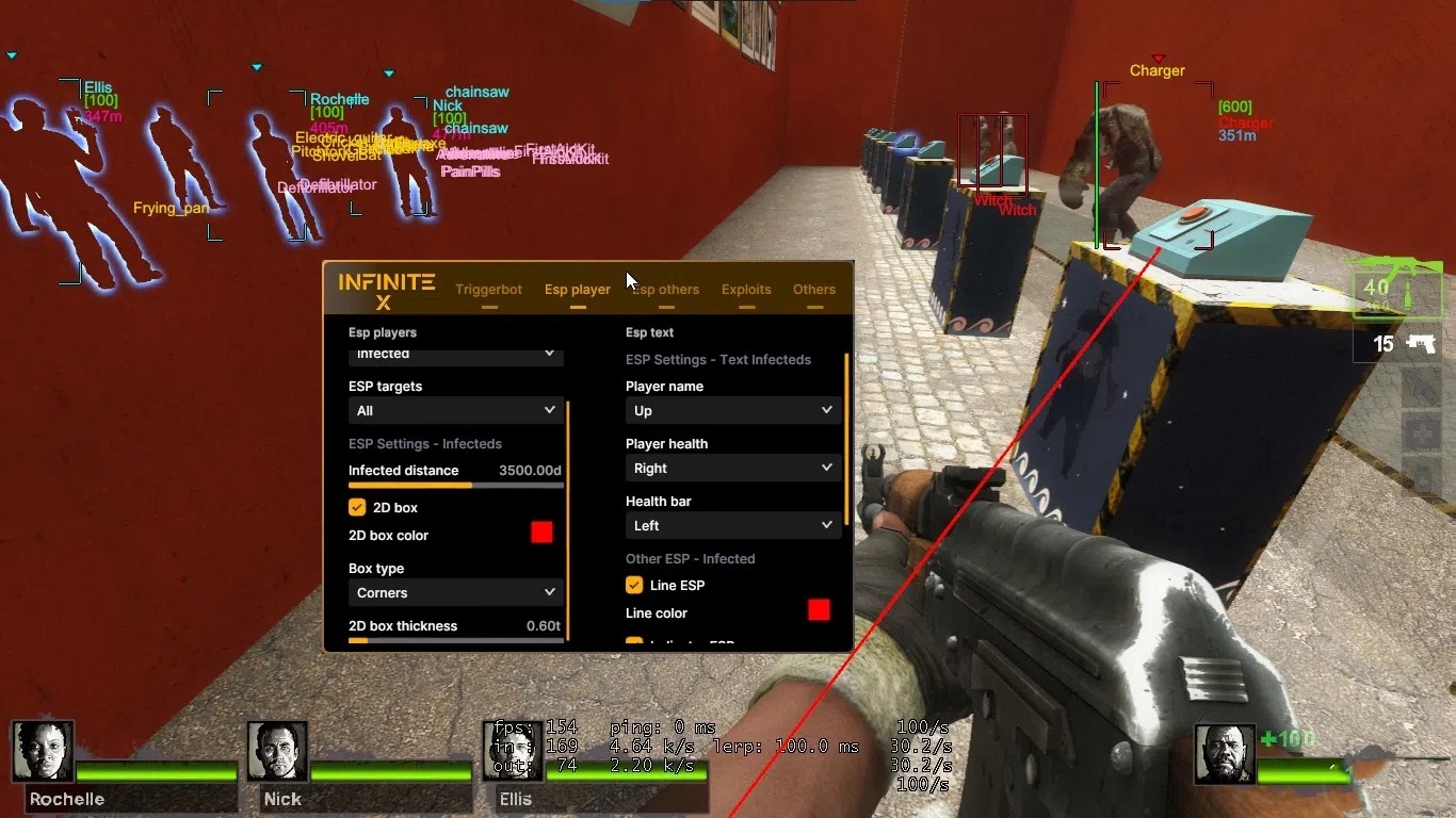 L4D2 求生之路2·Infinitex内部多功能辅助